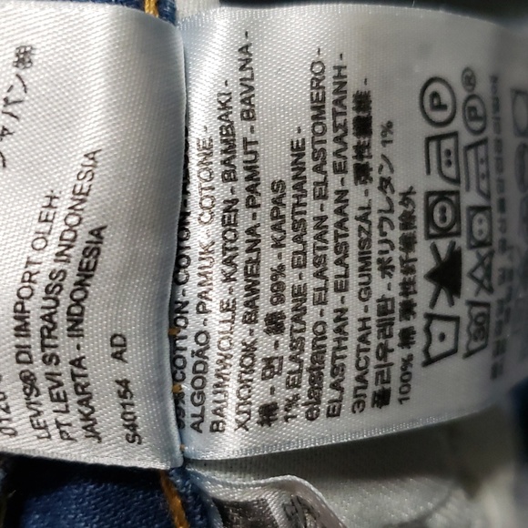 Ripped Levi's 511 29x34 - Picture 10 of 11